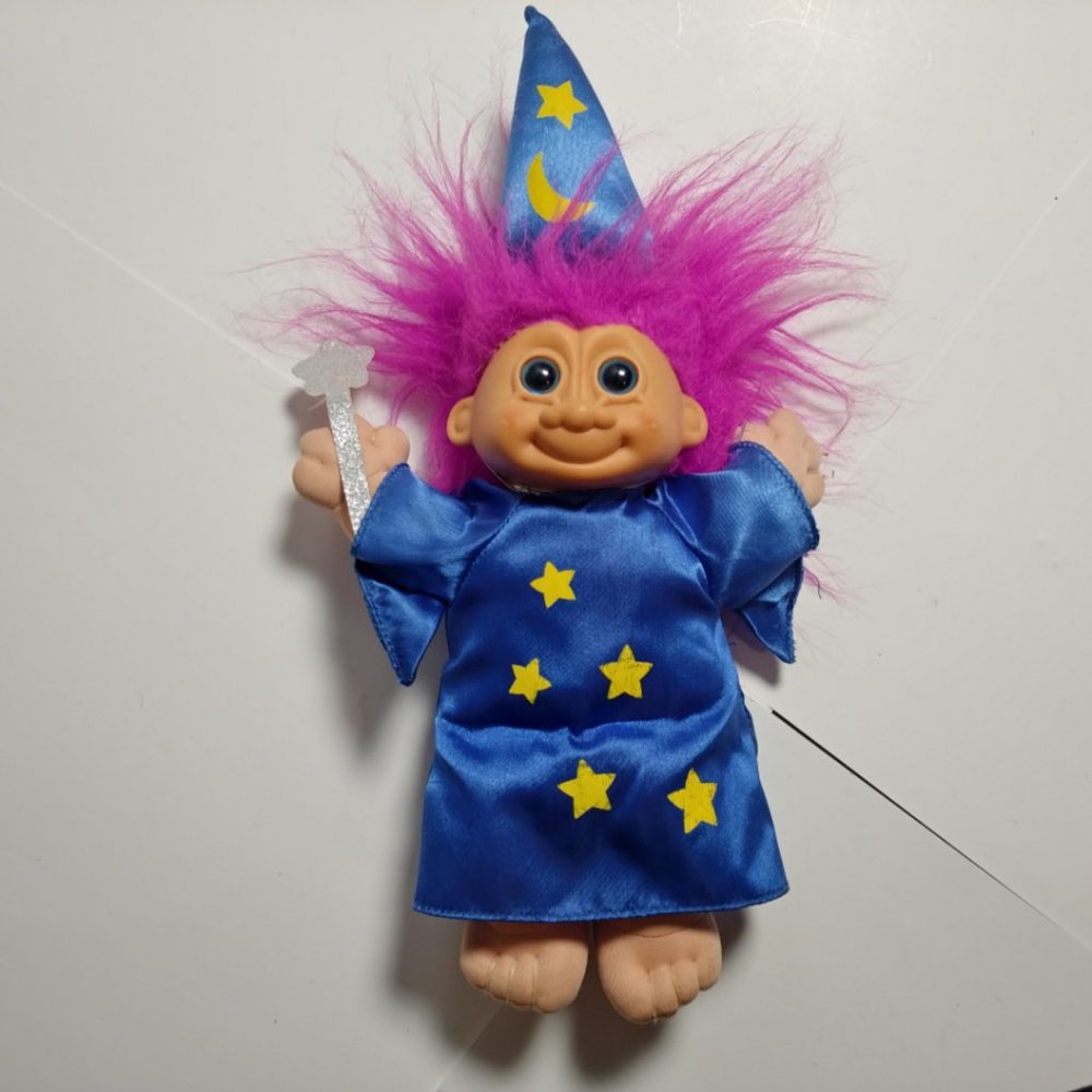 Vintage 11" Russ Troll Doll Plushie Collectable